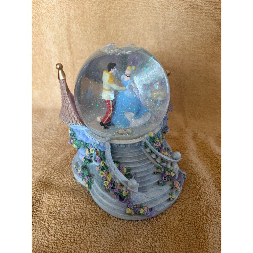 Cinderella & Prince Musical Snow Globe  "So this is Love"